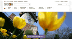Desktop Screenshot of graztourismus.at